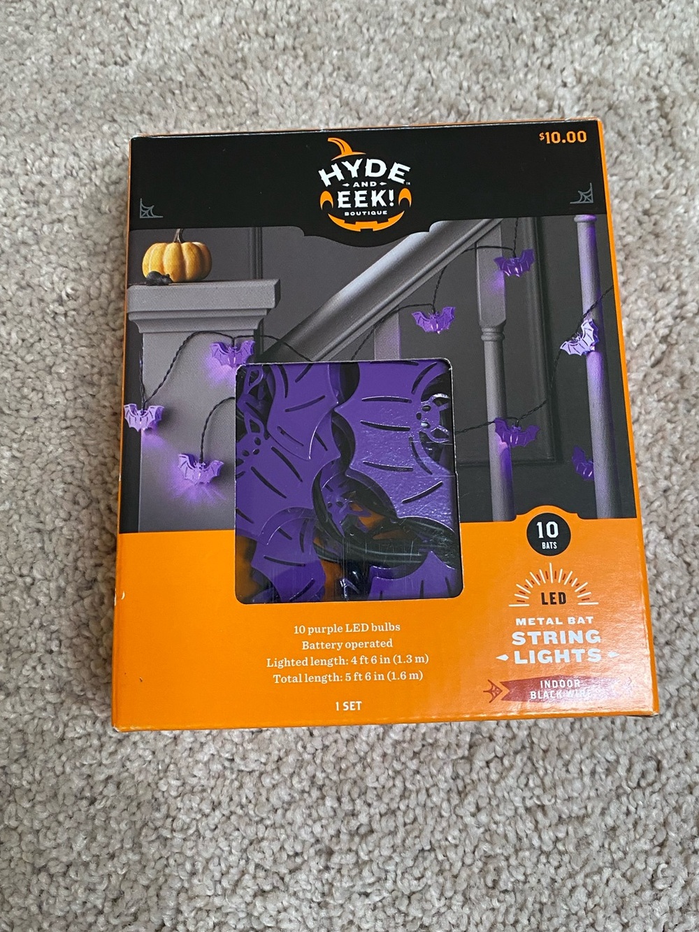 Target Hyde and Eek! Halloween Bat String Lights
